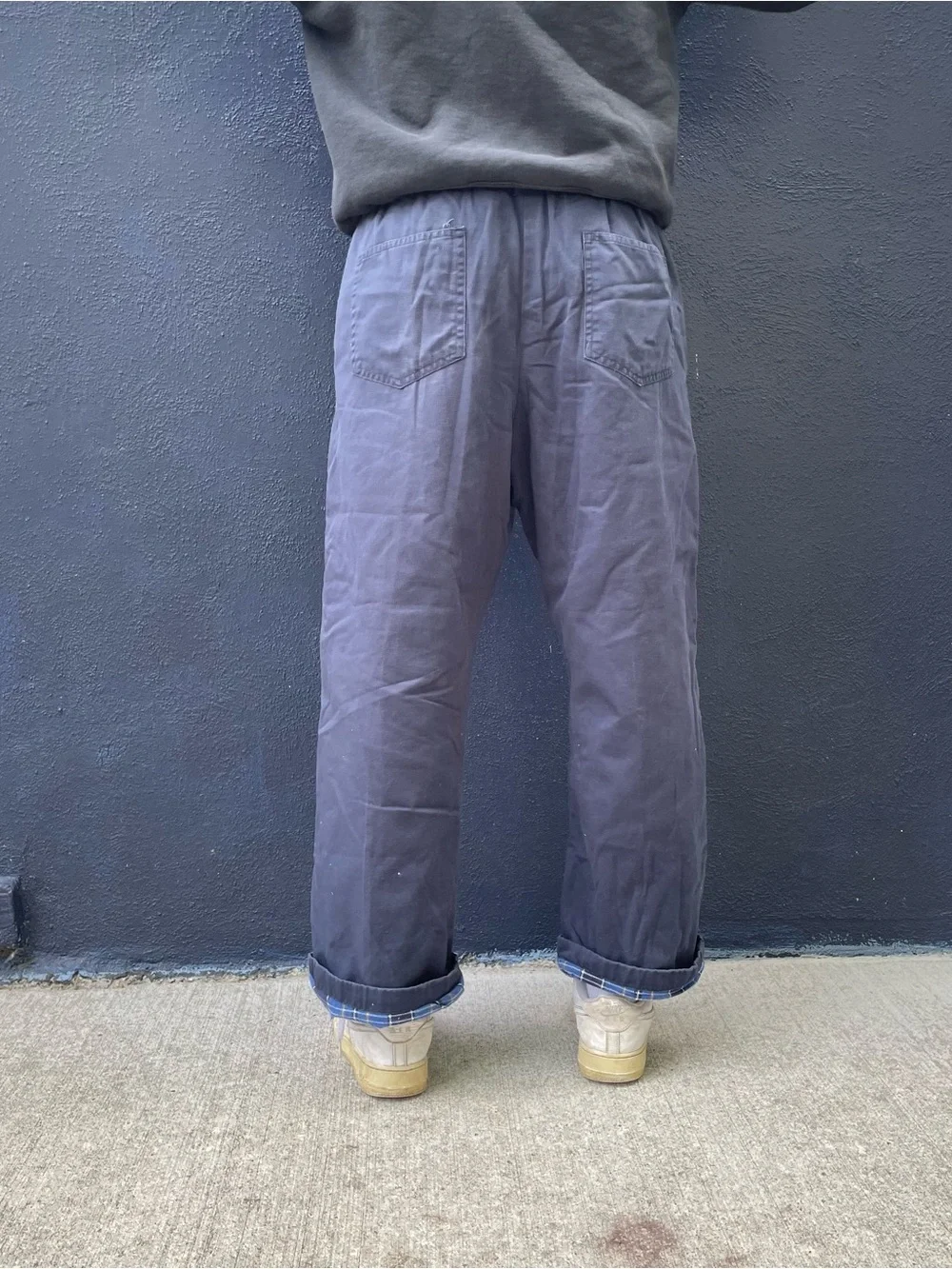 Haband’s Ice House flannel lined slacks pants size 30 short